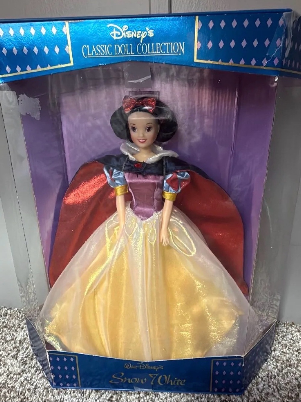Disney Snow White Doll - Yellow, Red, Blue Costume